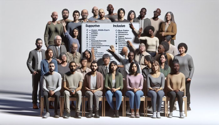 How to Talk About Mental Health: A diverse UK community discussing mental health issues like anxiety and depression in a supportive setting.
